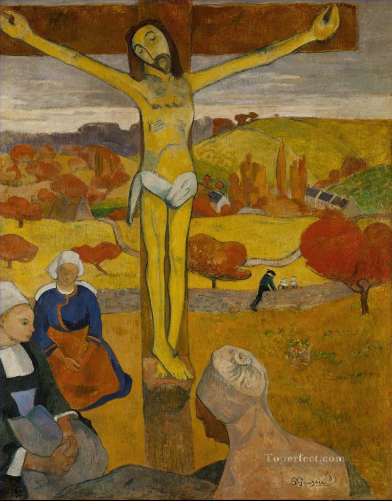Le Christ jaune El Cristo amarillo Postimpresionismo Primitivismo Paul Gauguin Pintura al óleo